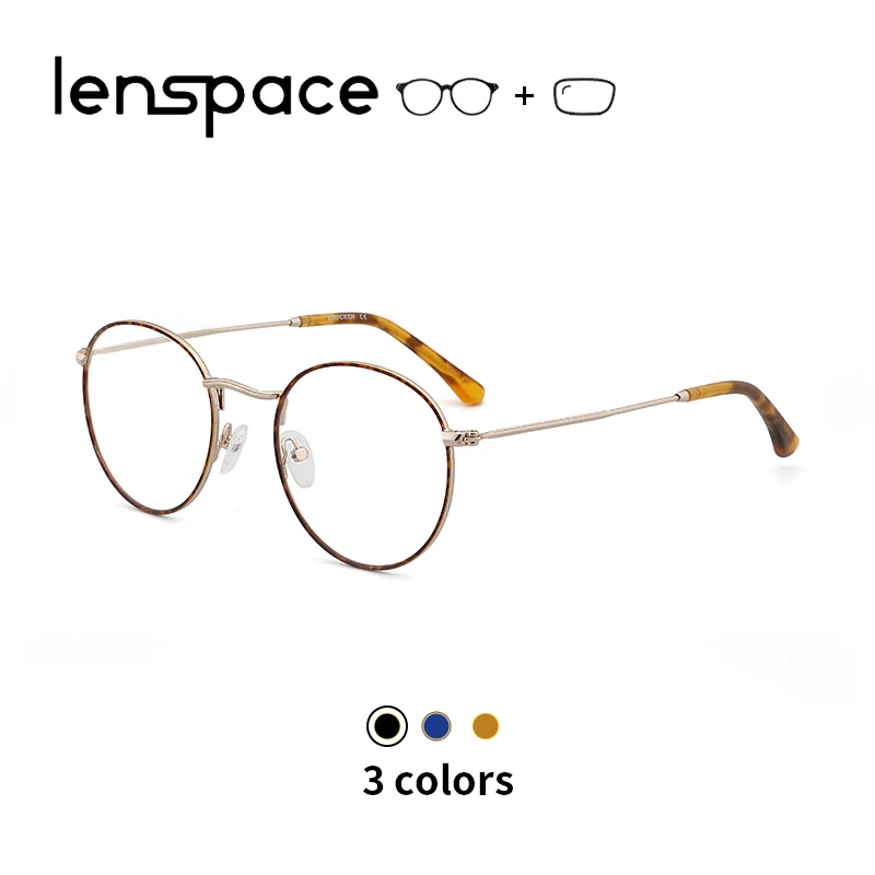 

Metal Glasses Frame Women Round Eye Glasses Vintage Prescription Eyeglasses Optical Myopia Bifocal Eyewear Frame Spectacle
