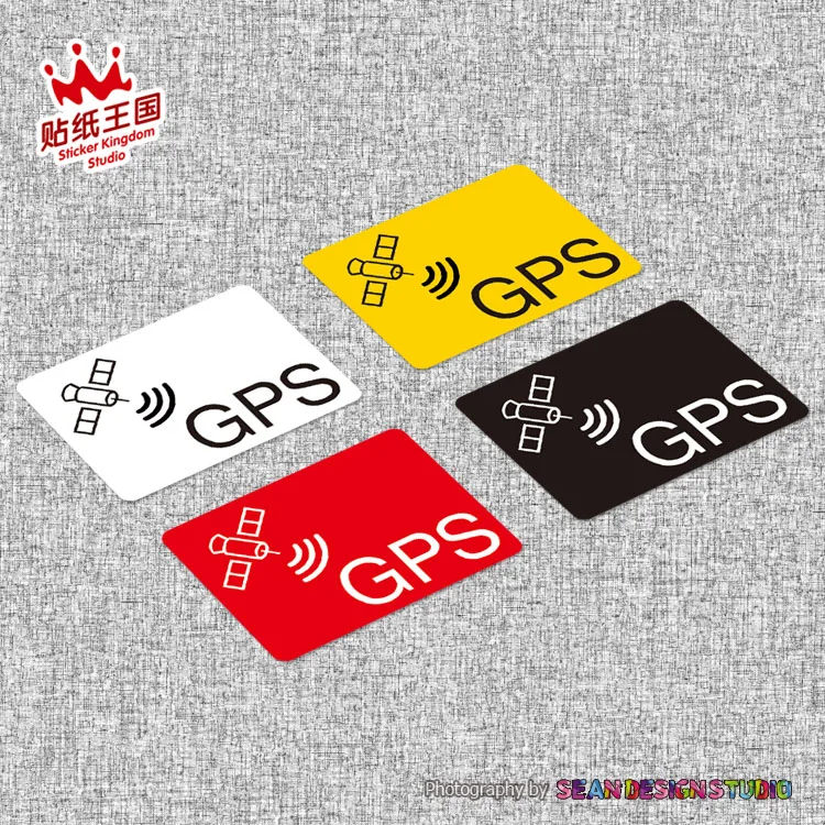 

ALARM SYSTEM GPS TRACKING DEVICE Vehicle Warning helmet motorcycle Auto SUV Sticker Decal Waterproof Reflective M24