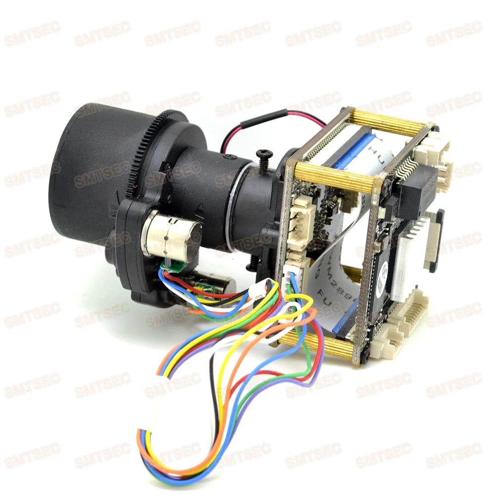 Моторизованный 5x зум объектив WDR 2MP IP модуль камеры Panasonic 34229 Hi3516A CCTV Smart Security IPC