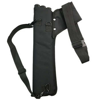 

Archery Quiver 3 Tubes Quiver Arrows Holder Portable Back For Archery #8