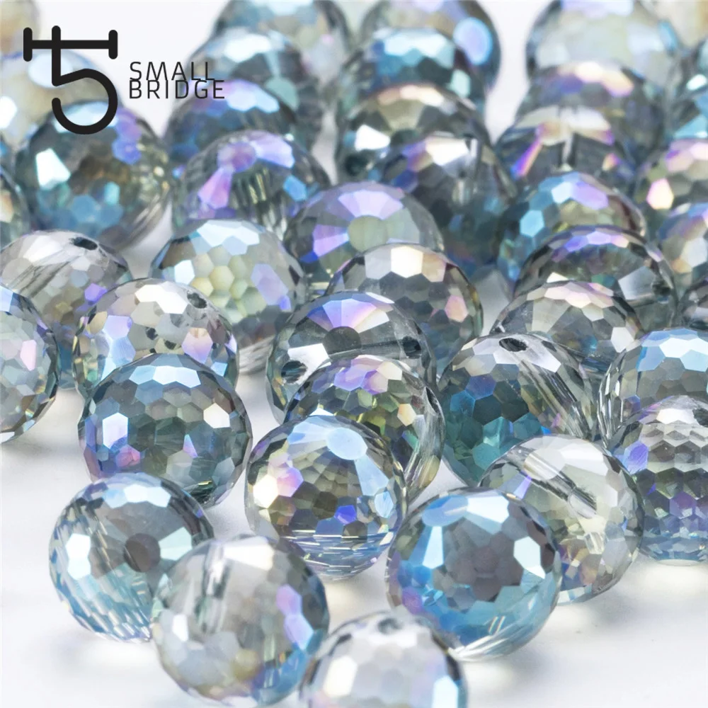 Austria Ab Color Faceted Large Crystal Beads for Jewelry Making Diy