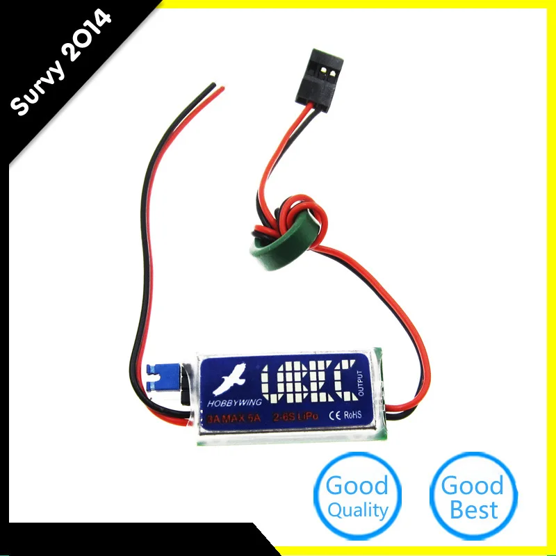 

BEC UBEC Mini 3A 5V 6V HobbyWing Receiver Servo Power Supply for RC FPV Quadcopter Drone