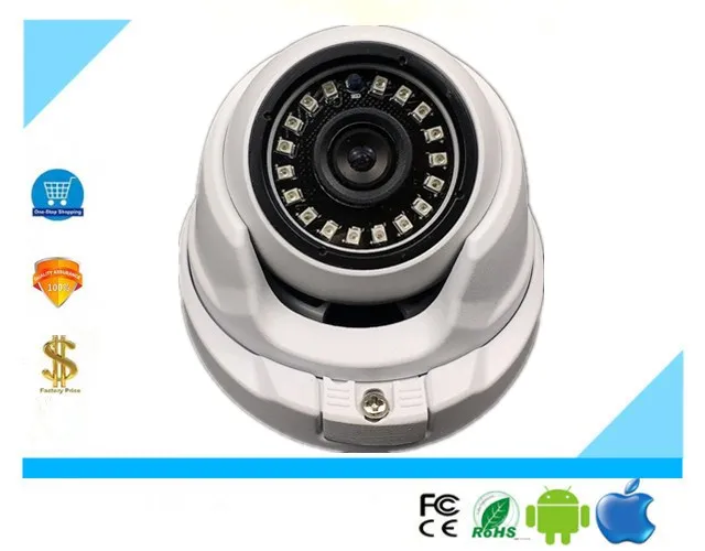 

IP Metal Dome Camera XM530+Sony IMX307 1080P 25fps H.265 Low illumination Infrared NightVision IRC Onvif CMS XMeye P2P