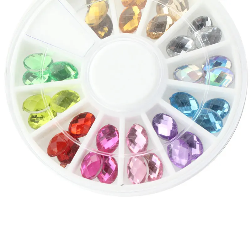 1 корт/лот 6 мм овальная плоская задняя фотография не Горячая фиксация ювелирных