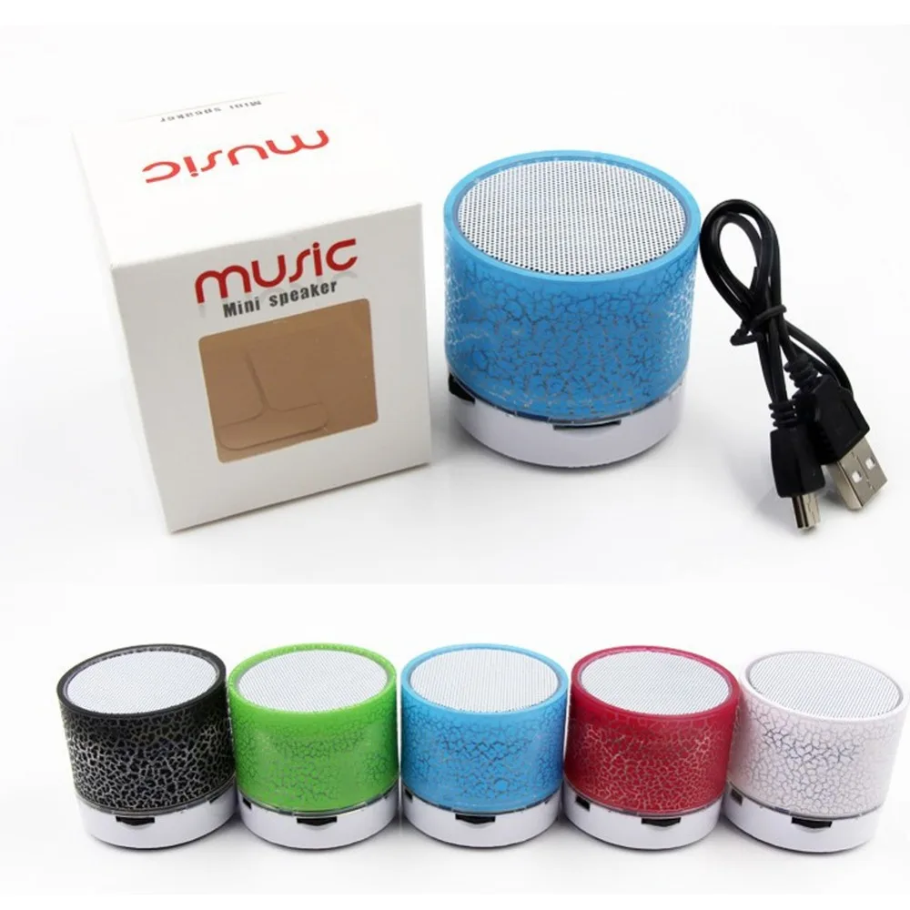 Цветной светодиодный светильник мини bluetooth динамик Портативный беспроводной
