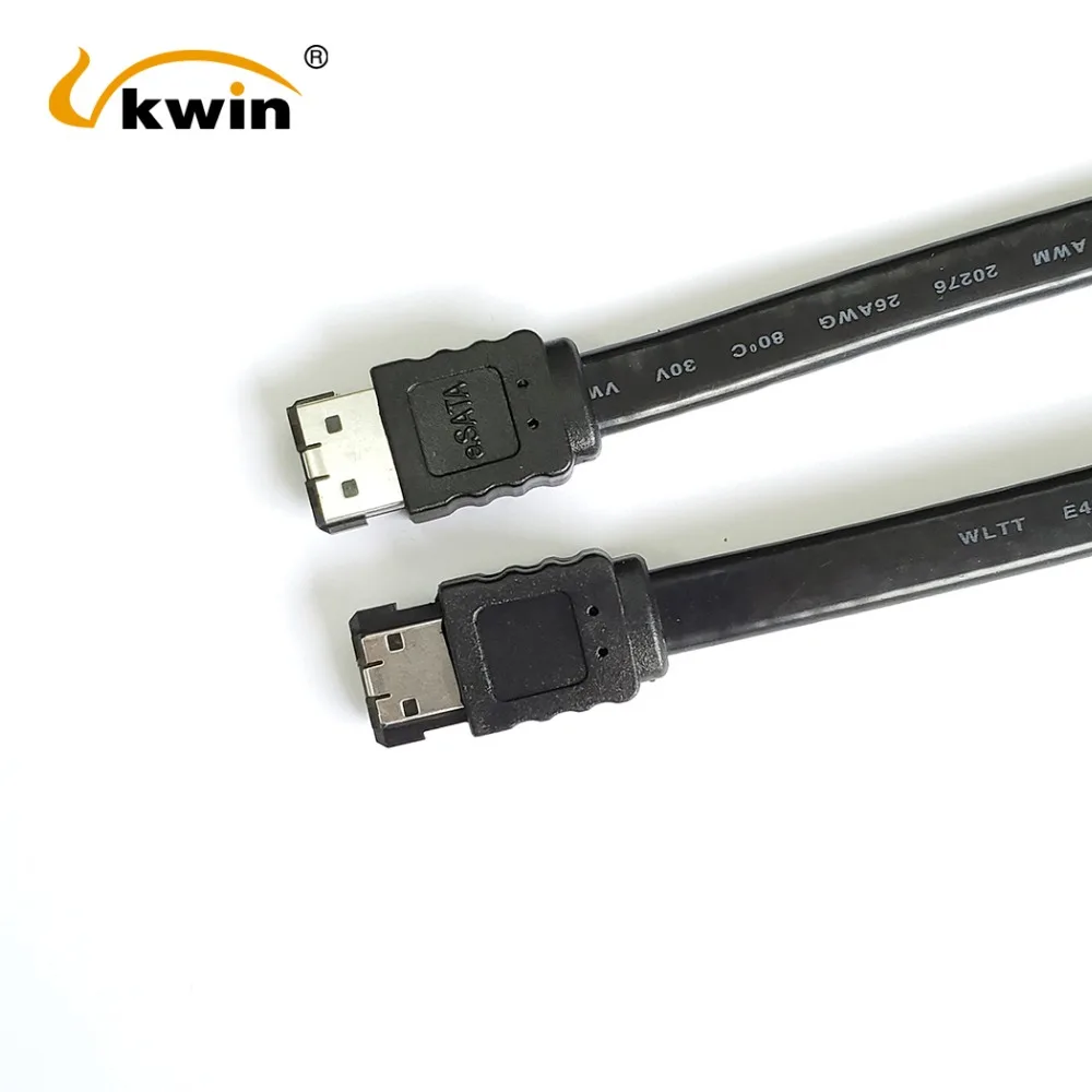 Cable eSATA blindado para disco duro externo SATA 2 conectores eSATA tipo I, 1 m