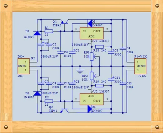 5 шт. LM317/LM337 Регулируемый Положительный и отрицательный источник питания или источники питания постоянного тока комплект(запасные части