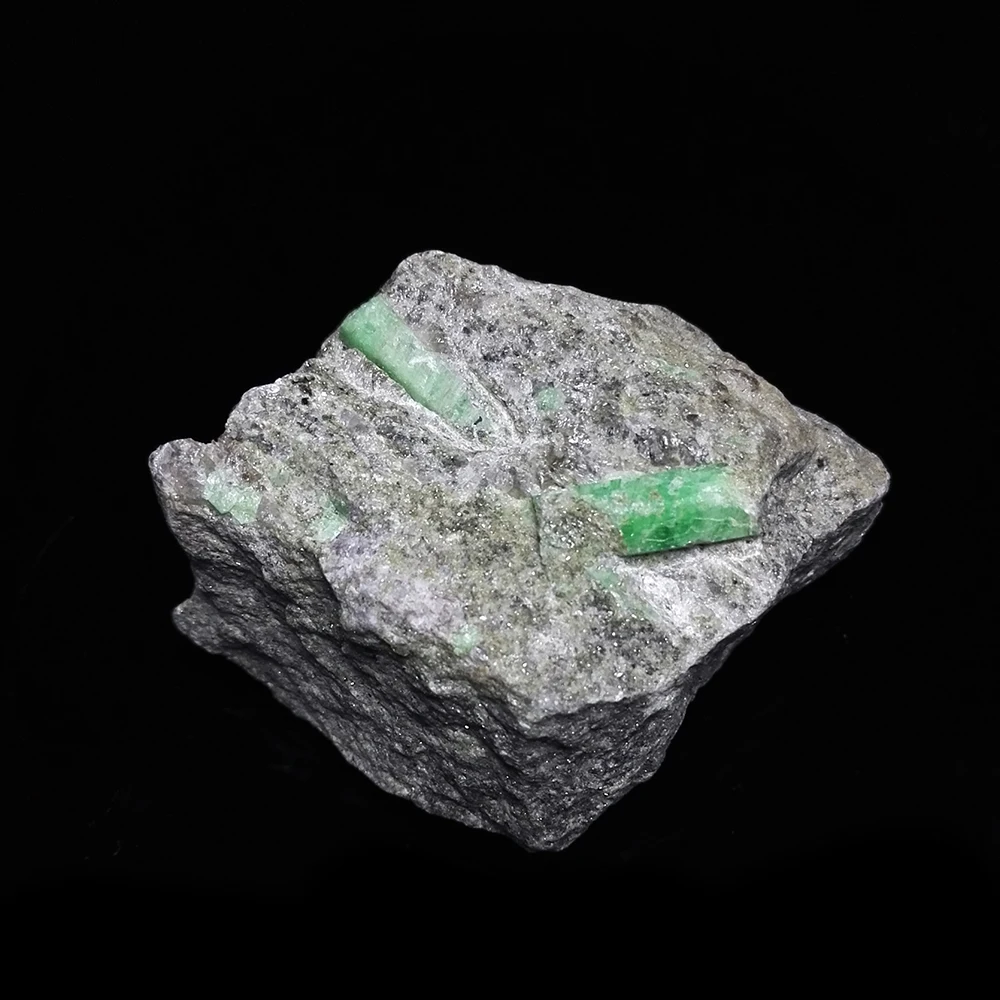 

356g NATURAL Emerald quartz crystal stone ore Mineral samples collection Z5-72