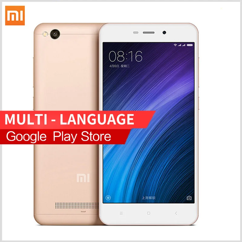 Xiaomi Redmi 4A Snapdragon 425 3120mAh 13.0MP 5.0 Inch 2GB RAM 16GB ROM Redmi4A Mobile Phones