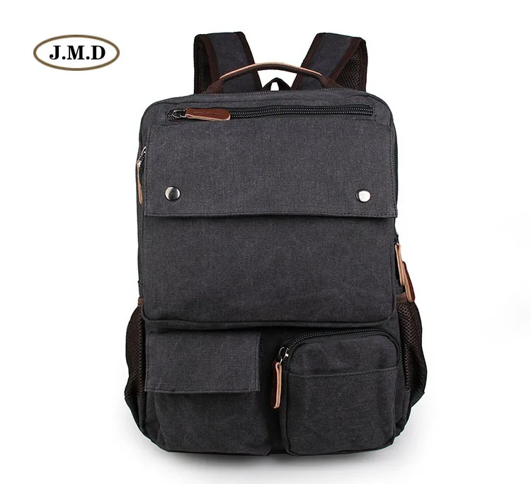 

J.M.D Fashion Canvas Bookbag Travel Backpack College Student School Preppy Style Backpack Bags 9022A 9022B 9022K 9022N