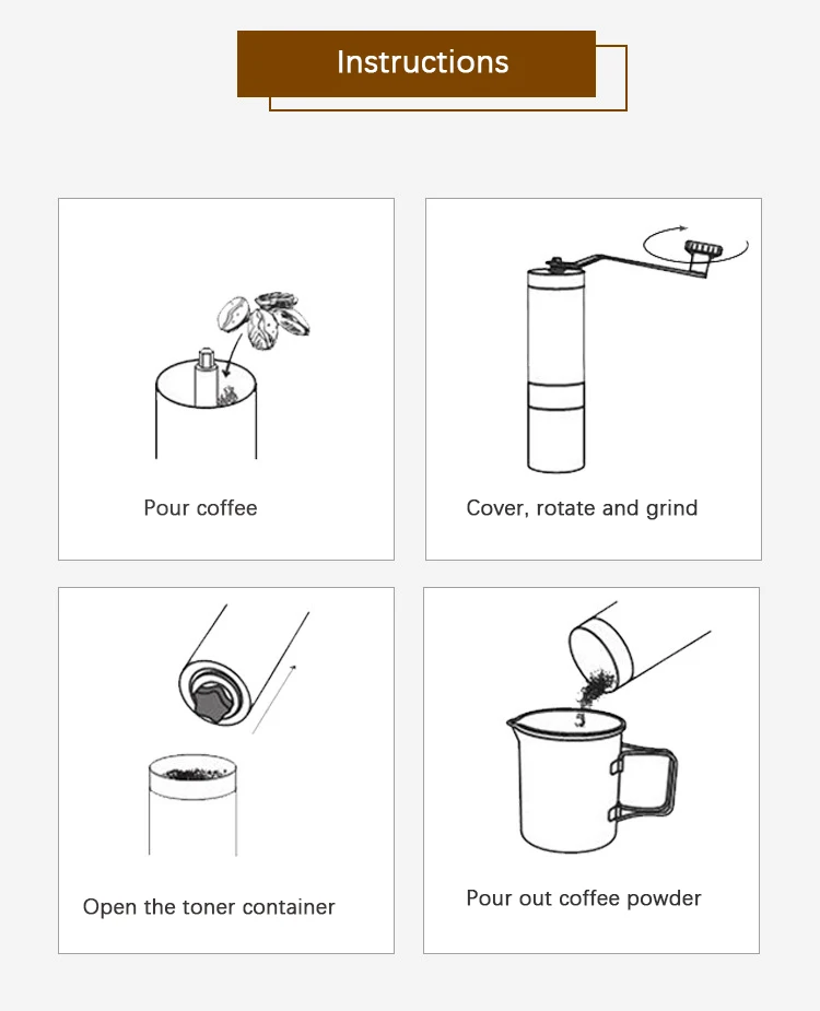 Портативный руководство Кофе точильщика 30 г Кофе Bean моющиеся Керамика Core дома Кухня мини руки Кофе бытовой Кофе машины