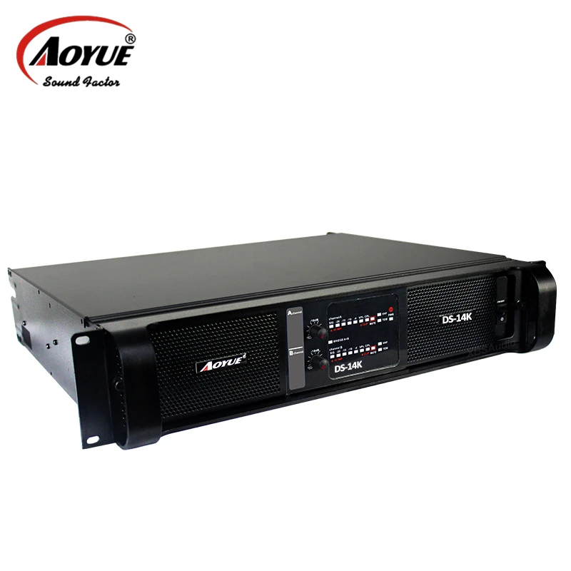 

PA Amplifier 2 Channels 2400watts Audio Professional Power Stereo Amplifier