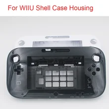 Корпус Корпуса для wii WIIU игра запасная часть для джойстика черный белый Лицевая панель
