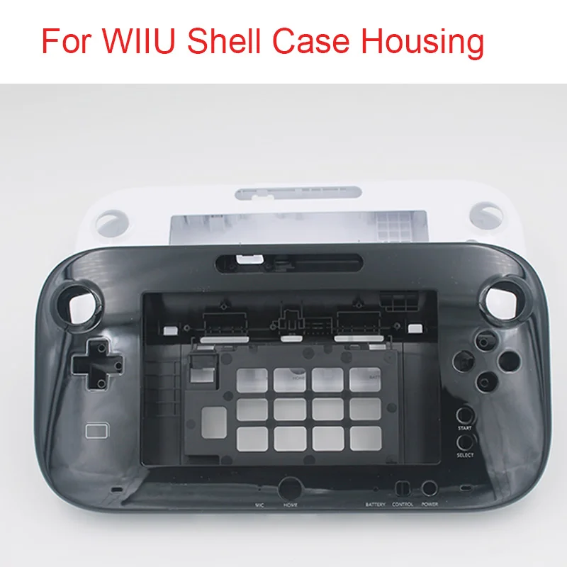 Оригинальный Новый чехол для wii WIIU черный белый лицевая панель|housing shell|housing casewiiu