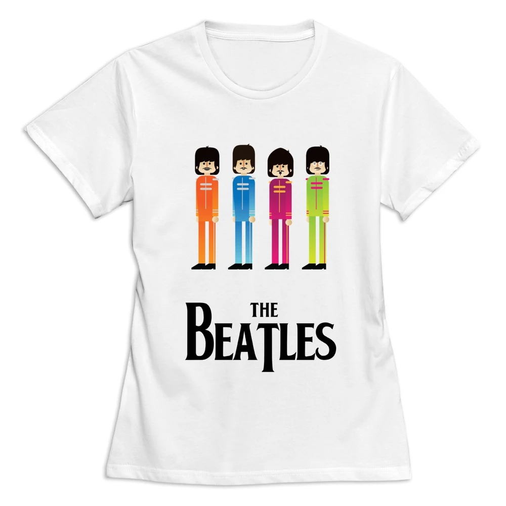 Para Mujer señoras Skinny Camisetas El Logo De Los Beatles Cerise Pink 100% Algodón Regalo Idea Para Mujer señoras Skinny Camisetas El Logo De Los Beatles Cerise Pink 100% Algodón Regalo Idea