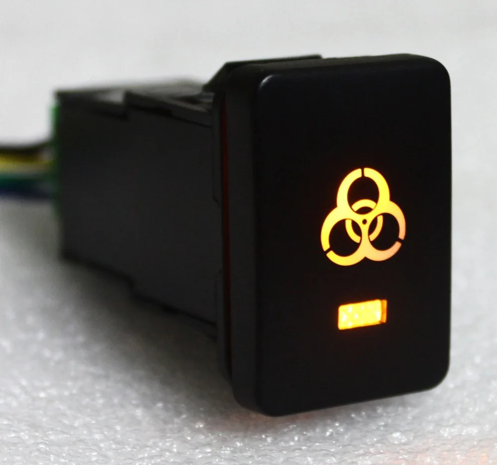 ZOMBIE LIGHTS Push Button Car DIY ON OFF Switch 12 Volt For Toyota RAV4
