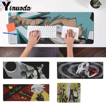 

Yinuoda Anime Soul Eater Keyboards Mat Rubber Gaming mouse pad Desk Mat Office Mice Laptop Gaming Lockedge Mice Mousepad