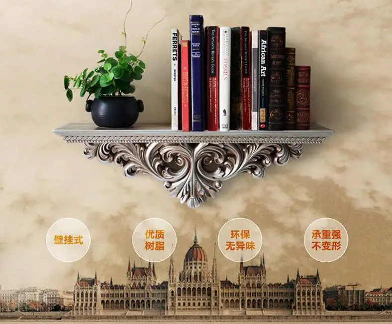 

Creative simple modern european-style living room kitchen floor rack wall hanging bracket wall decoration