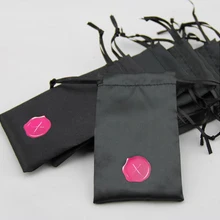 100 шт. CBRL маленький атласный шнурок атласные мешочки ювелирных изделий атласный мешочек Подарочные чехлы Сумки Логотип Iphone4 мешок ювелирных изделий