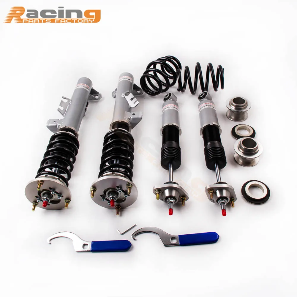

24 Levels Adj. Coilover Suspension for BMW 3 Series E36 M3 318 320 323 325 328 Coupe Limo Saloon Estate Touring Coilovers Damper