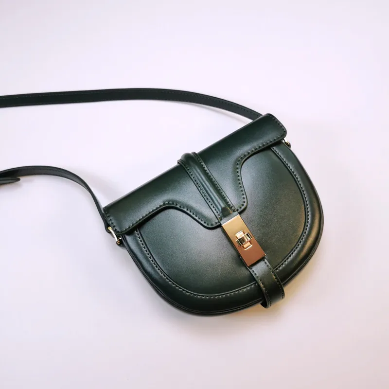 Новая высококачественная женская сумка с лямкой через плечо из натуральной кожи сумка-мессенджер роскошный бренд дизайн Наплечные сумки из коровьей кожи