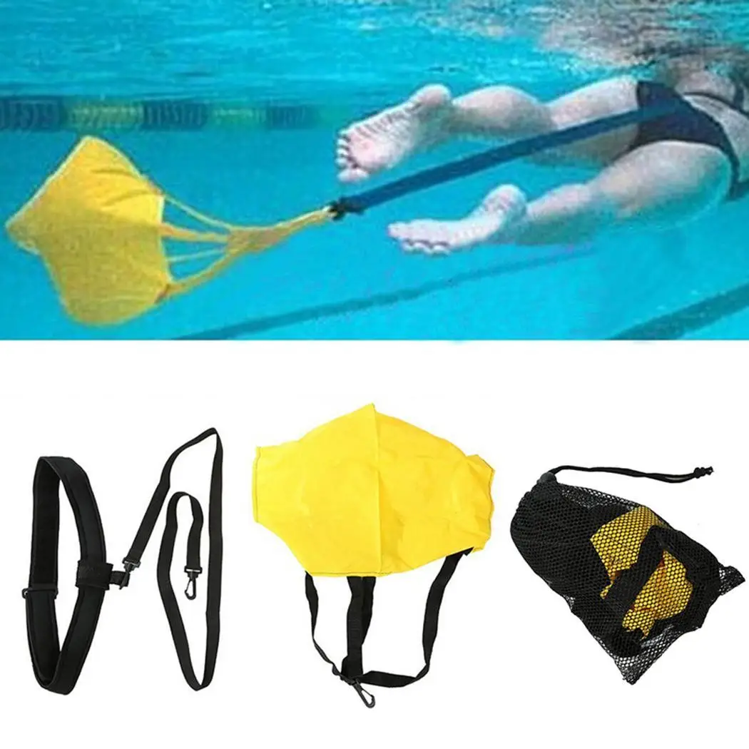 Тренировочный ремень для плавания, ремень безопасности, шнур для плавания, 1 м, желтый, устойчивый шлейф, всесезонный ремень 6 мм, 6 мм