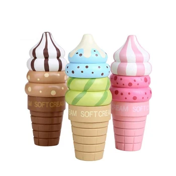 

Kids Kitchen Toys Mother Garden Magnetic Toy Cute Simulation Strawberry Ice Cream Food Toys Children Play House Gift For Girls