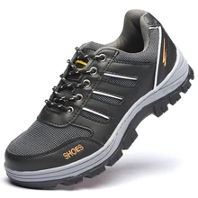 AC12005 защитная обувь с острым стальным подогревом ботинок вставки Сквош кухонная обувь ботинок стальной носок сверхмощные кроссовки