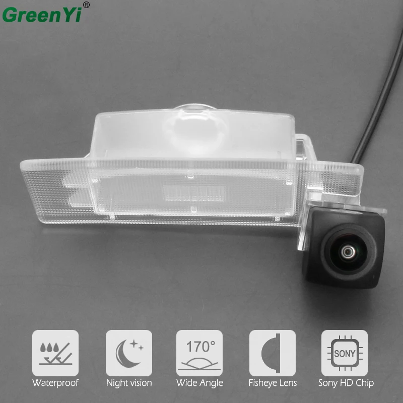

GreenYi 170 Degree Sony MCCD Fisheye Lens Starlight Night Vision Camera Rear View Camera For Kia K4 K5 Promotion 2011-2014