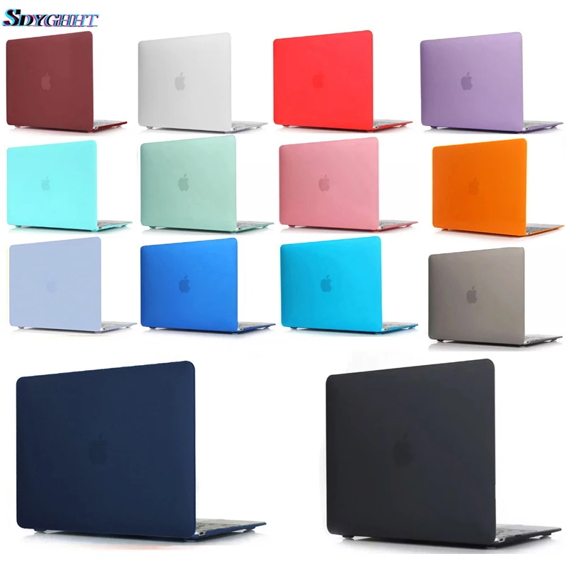 

New Crystal Matte Frosted Hard Case Cover Sleeve for MacBook Air 11 A1465 / air 13 inch A1466 pro 13.3 15 A1278 retina 13 A1502