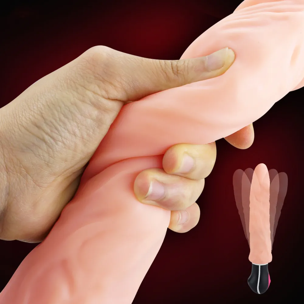 Водонепроницаемый фаллоимитатор с 12 скоростями G Spot Vibration Женская эротическая