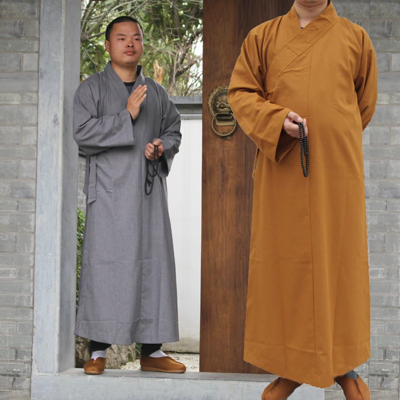 Одежда для одеяния буддийских монахов, костюм форма для боевых искусств, одежда для буддийских монахов, одежда для медитации, традиционная