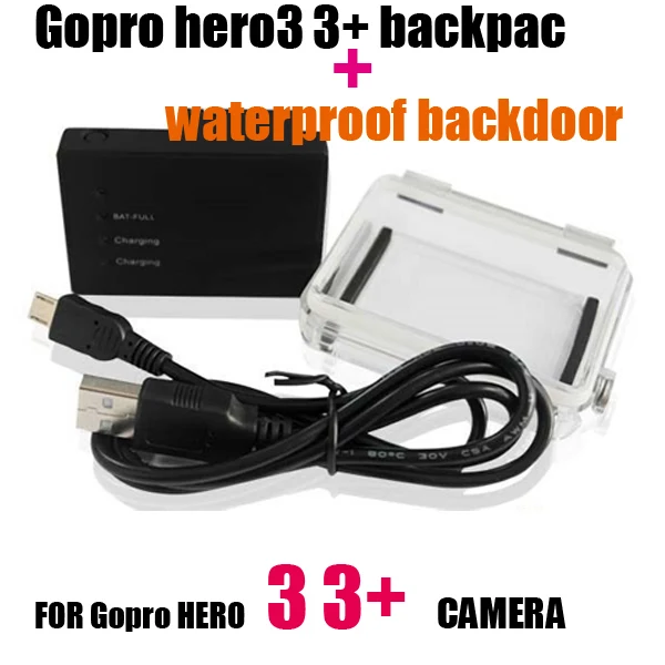 HERO3 3 + Bacpac     AHDBT-301 302   +   backdoor  GoPro Hero3 HERO3 + 