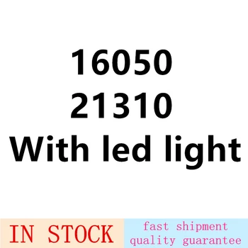 

16050 MOC Kits The Old Finishing Store Set With Led Light Children Educational Building Blocks Bricks Toys Model 21310