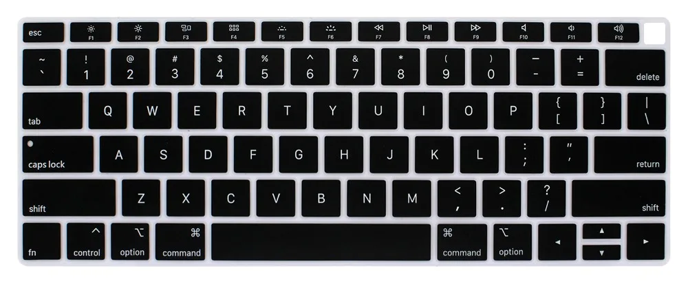 Для Apple MacBook Air 13 дюймов US Enter силиконовый чехол для клавиатуры защита английской кожи A1932 с дисплеем retina Touch ID