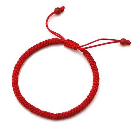 

2017 Multi Color Tibetan Buddhist Handmade Knots Lucky Rope Bracelet Size Adjustable Same Model As Leonardo DiCaprio