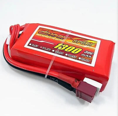 

11.1V/3S 1300mAh 30C Discharge LiPo Battery Burst 60C High Rate RC hobby parts