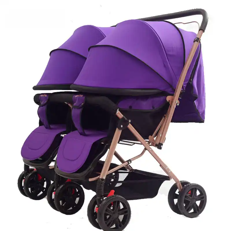 side by side twin pram