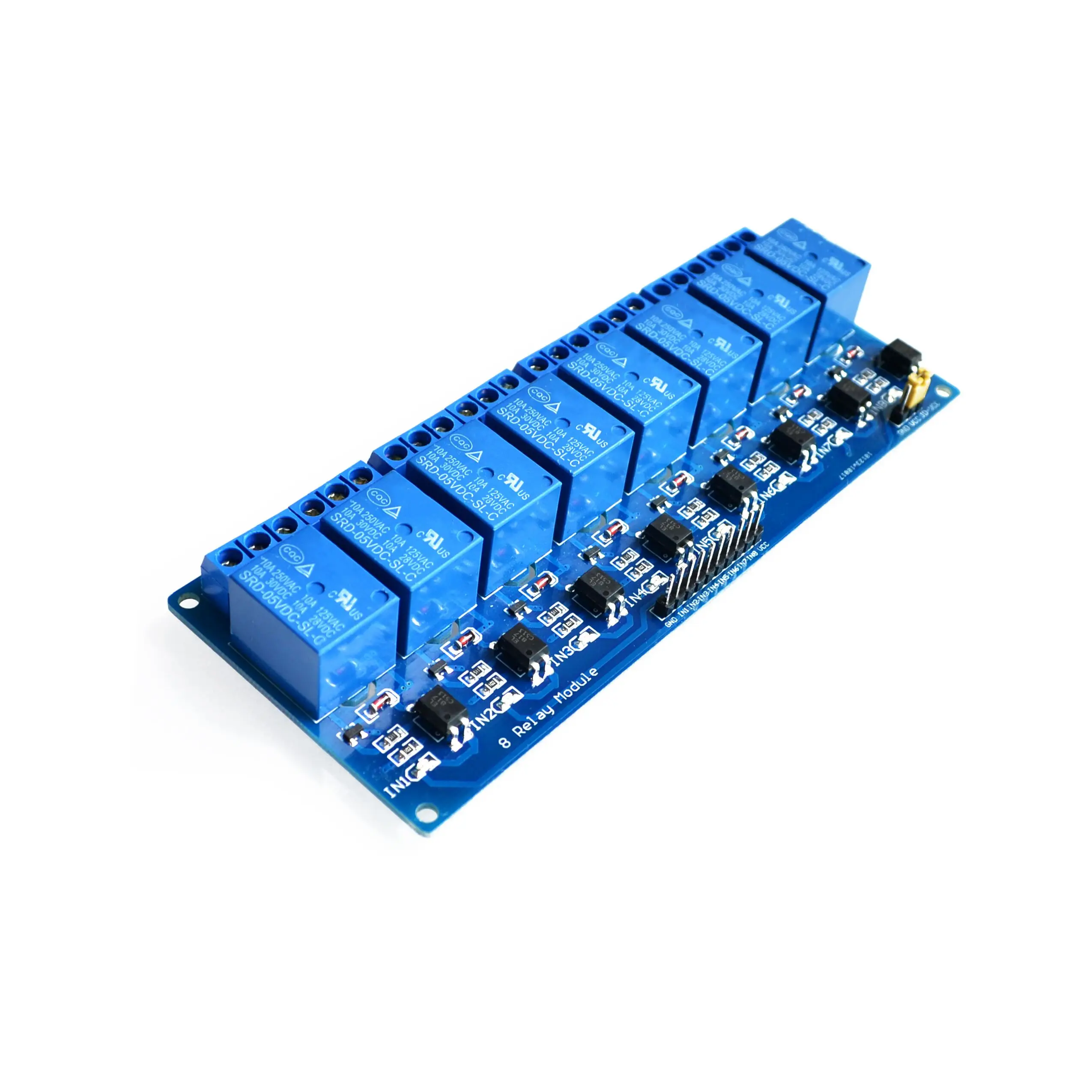 8 канальное реле DC5V светильник защитой от освещения плата расширения с