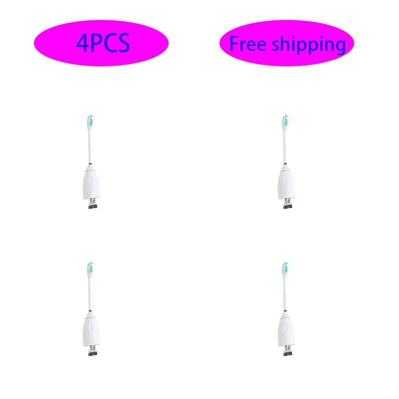 

4PCS HX-7001 Generic Electric Sonic Replacement Brush Heads Fits For Philips 5000 Series HX5810 HX5600 5600 HX5610 HX5610/30