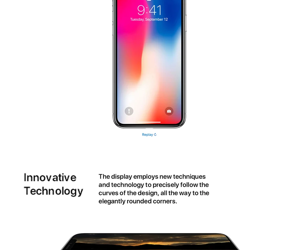 Разблокированный мобильный телефон Apple iPhone X 4G LTE 5,8 ''12.0MP 3g ram 64G/256G rom, мобильный телефон с функцией распознавания лица