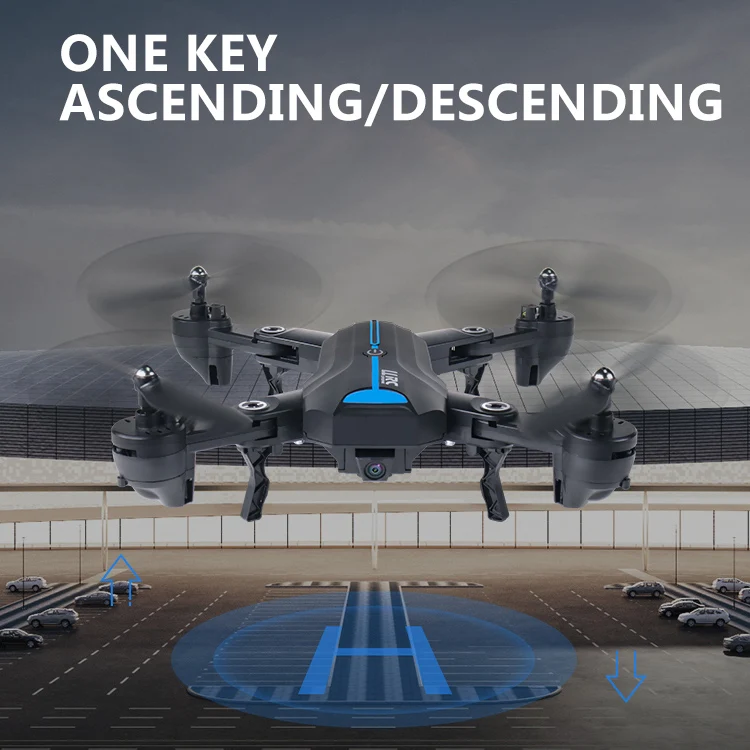 Impulls A6 GPS HD 2MP/5MP Wide Camera Drone With Follow Me Helicopter Surround Flght Quadcopter 3 Types Mode Return-to-home FSWB