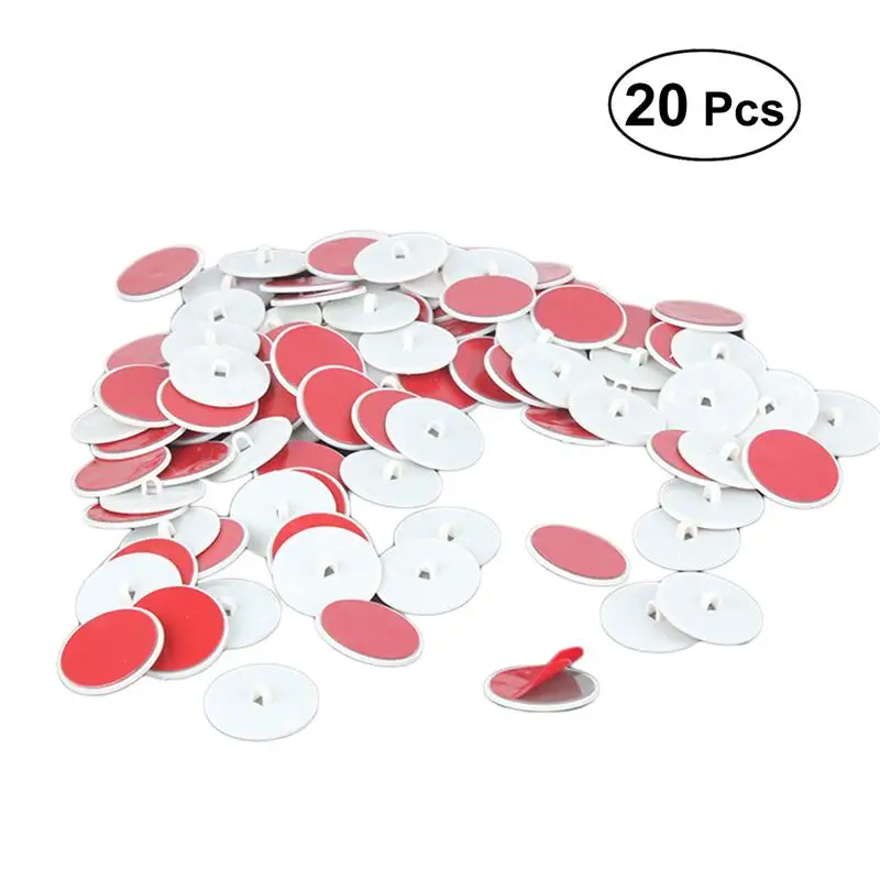 

20pcs Ceiling Stick Adhesive Hooks Ball Hanging Tools for Window Ornaments Wedding Room Decorations New Years Eve Party Supplies