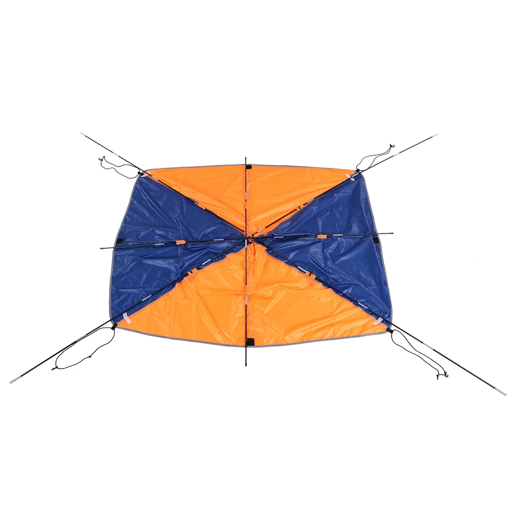 

1PCS Kayak Awning for 2-4 person Inflatable Kayak Cover Kit Boat Awning Tent Protector Canoe Canopy with Hardware Carrying Bag
