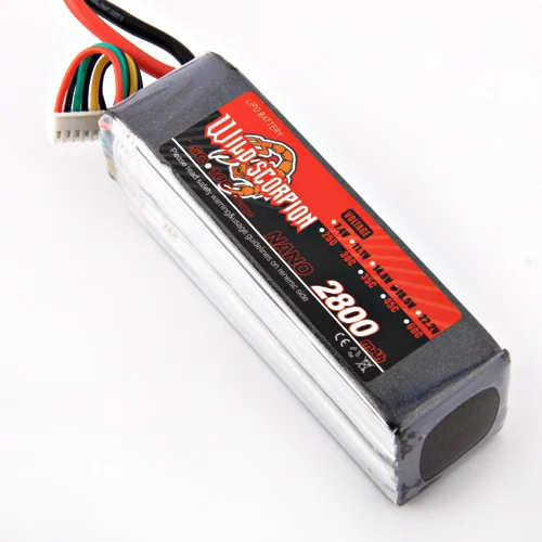 1 шт. дикая Скорпион Lipo батарея 18 5 V 2800mAh 30C 5S для радиоуправляемого квадрокоптера