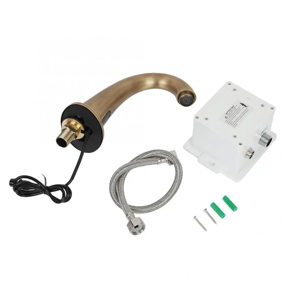 

Basin Faucets Automatic Sensor Bathroom Hands Free Water Faucet Mixer Wash Basin Taps robinet lavabo salle de bain