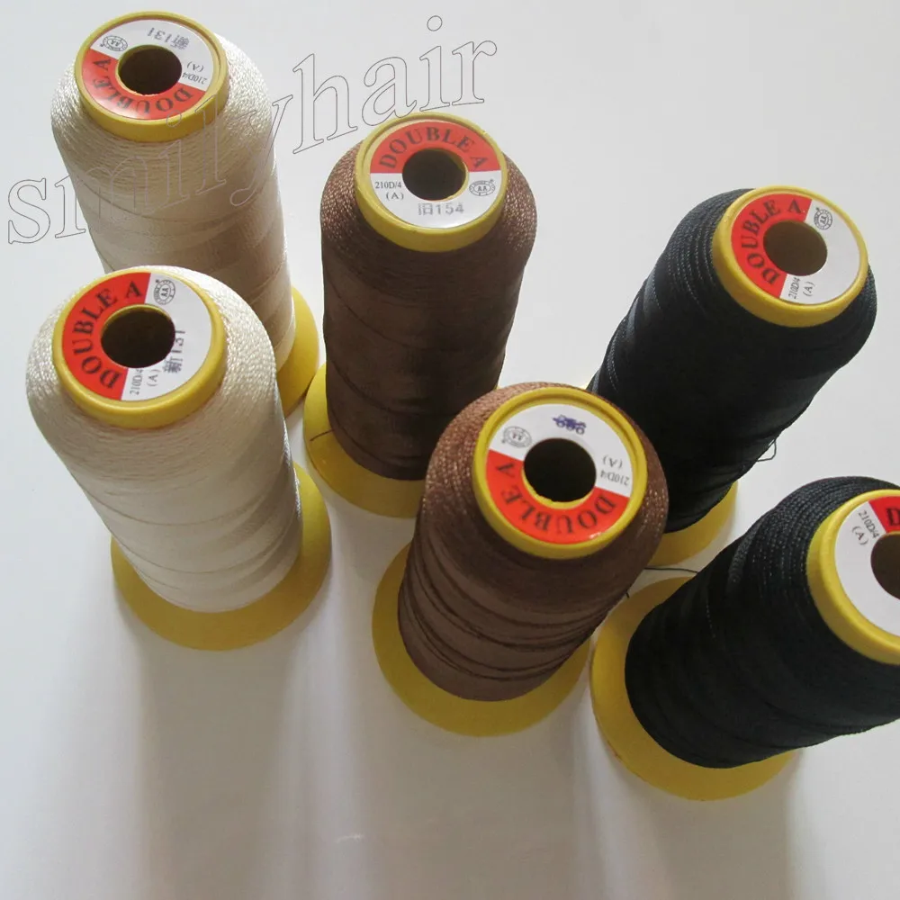 Free Shipping Thread Of Hair Weaving High Intensity Silk Thread Hair