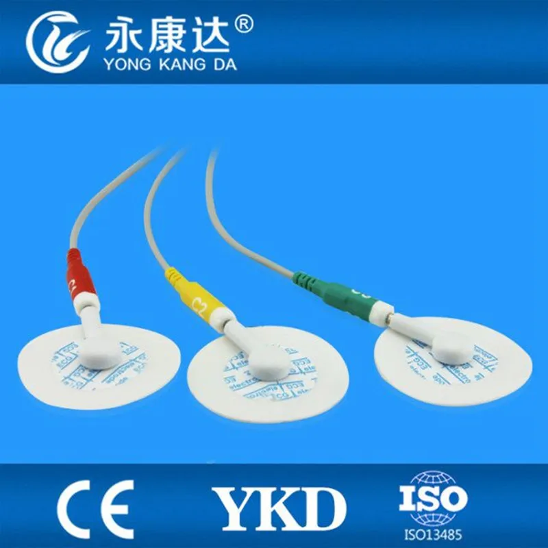 10 шт./лот оптовая продажа Banana 4 0 ekg leadwires для защелкивания Бесплатная доставка| |