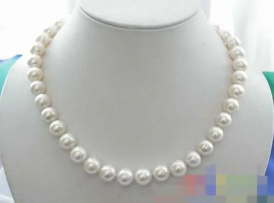 

song voge gem nanJ2127 white ROUND FRESHWATER PEARL NECKLACE