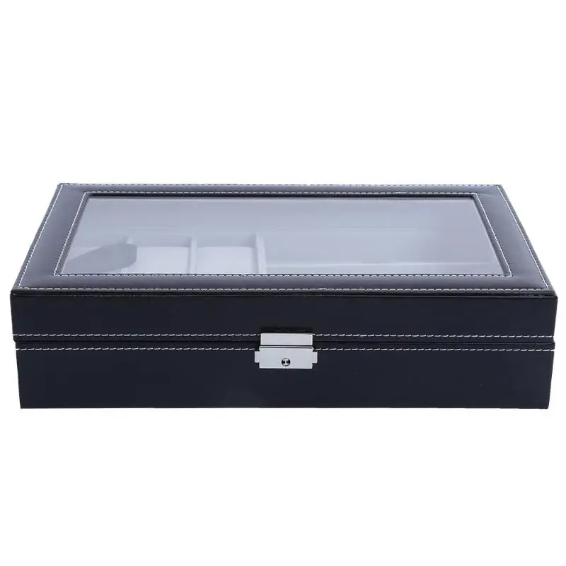 Многофункциональная коробка для часов, коробка для солнцезащитных очков, органайзер, чехол для часов с блокировкой, коробка для дисплея, органайзер для часов